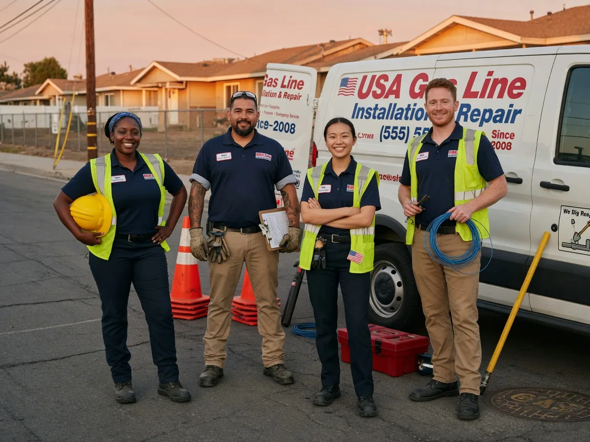 Gas Line Installation company in Biscoe, NC